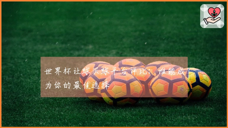 世界杯让球买球平台评比：谁能成为你的最佳选择