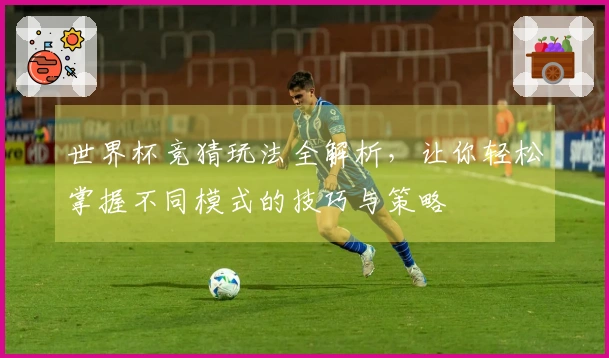 世界杯竞猜玩法全解析，让你轻松掌握不同模式的技巧与策略